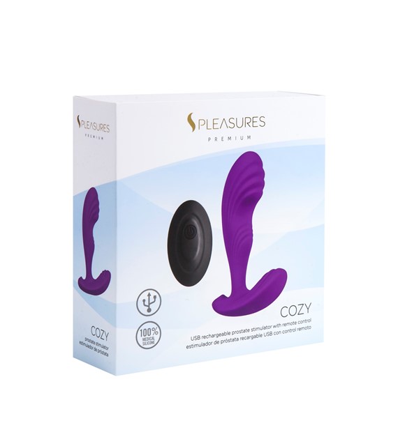 COZY Prostate vibe w/remote  - Purple