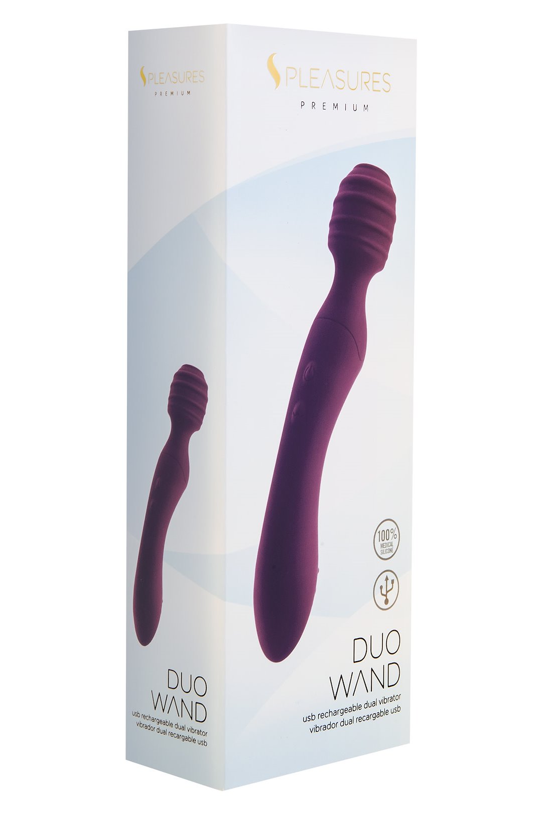 WIBRATOR DUO WAND PURPLE