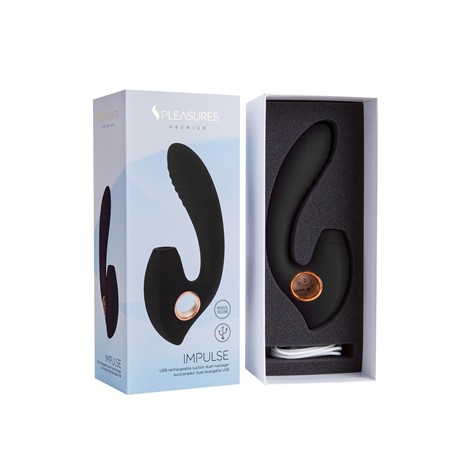 VIBRATOR IMPULSE  -  BLACK / GOLD