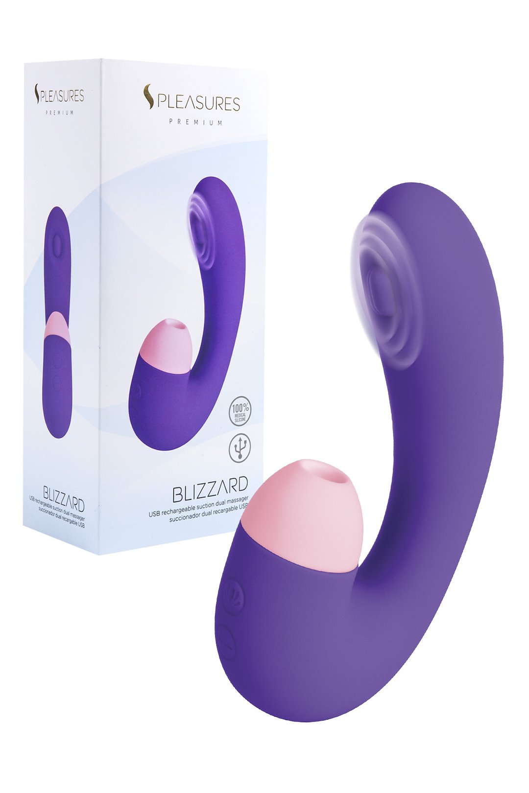 VIBRATOR BLIZZARD PURPLE