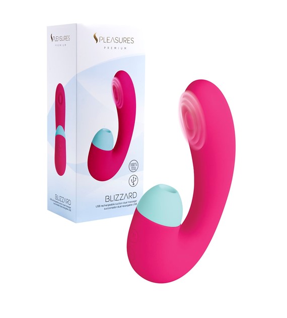 VIBRATOR BLIZZARD CERISE