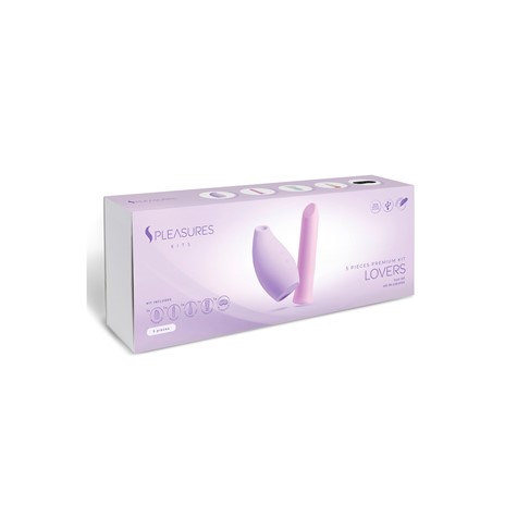 ZESTAW ZABAWEK LOVERS KIT - PURPLE & PURPLE