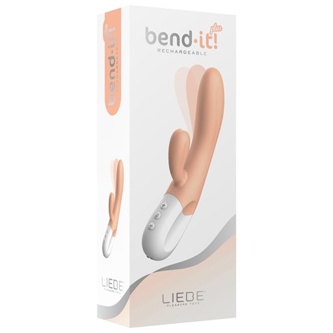 WIBRATOR LIEBE BEND IT PLUS RECHARGEABLE PEACH