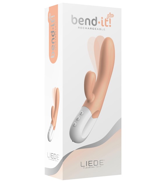 WIBRATOR LIEBE BEND IT PLUS RECHARGEABLE PEACH