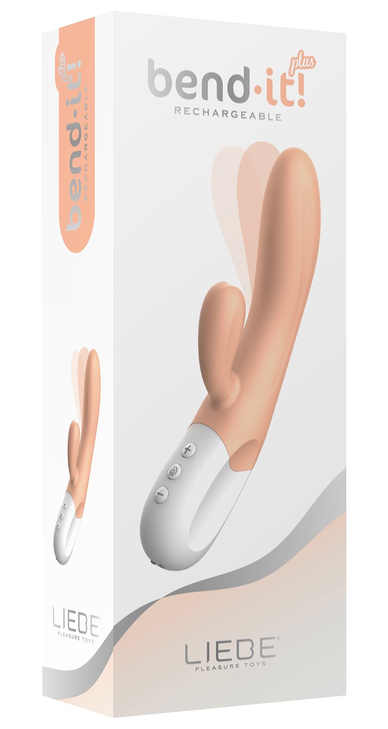 WIBRATOR LIEBE BEND IT PLUS RECHARGEABLE PEACH