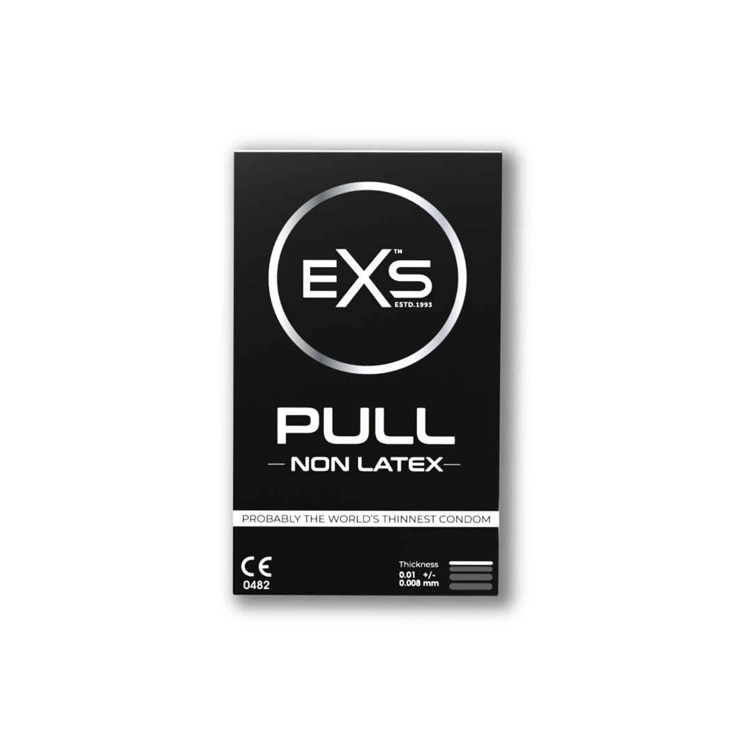 CONDOMS 3 PCS EXS PULL NON-LATEX