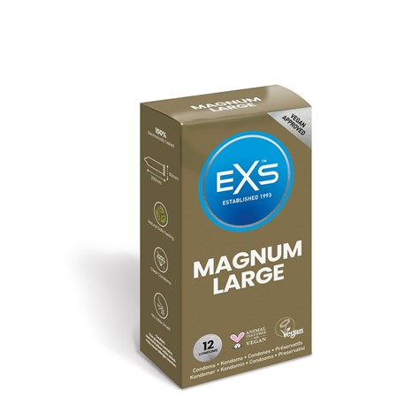 CONDOMS 12 PCS EXS MAGNUM