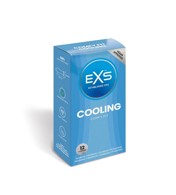 CONDOMS 12 PCS EXS COOLING