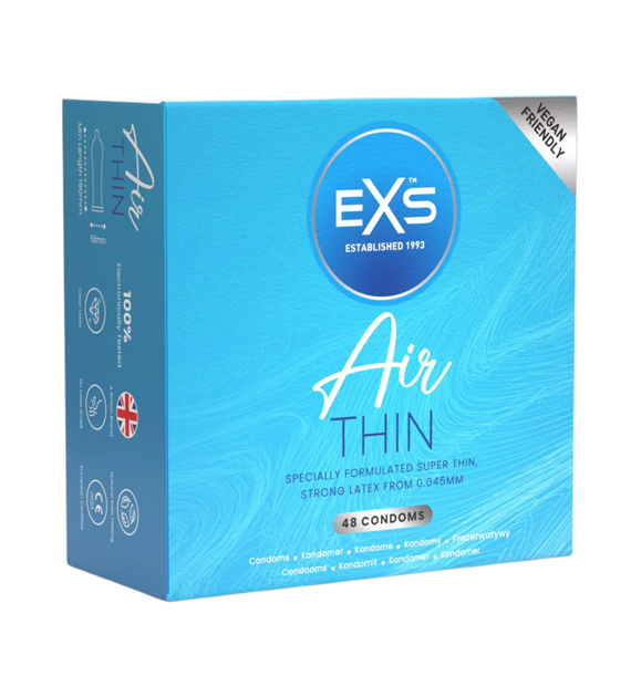 CONDOMS 48 PCS EXS AIR THIN