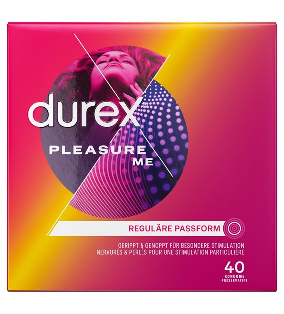 PREZERWATYWY DUREX PLEASURE ME 40 SET