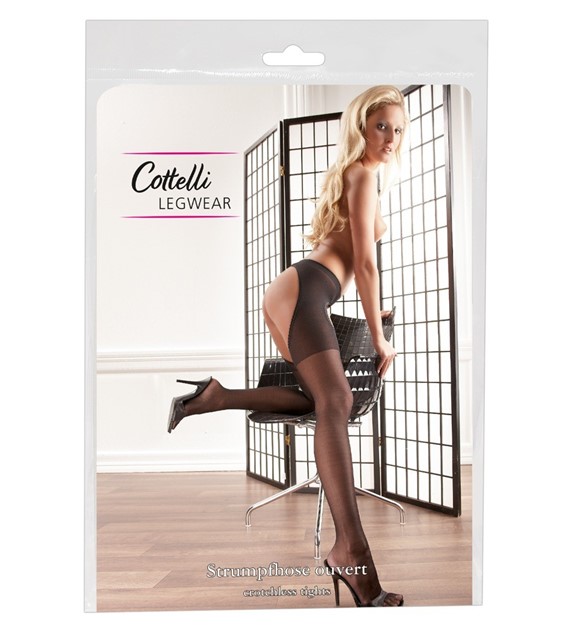CROTCHLESS TIGHTS S/M  