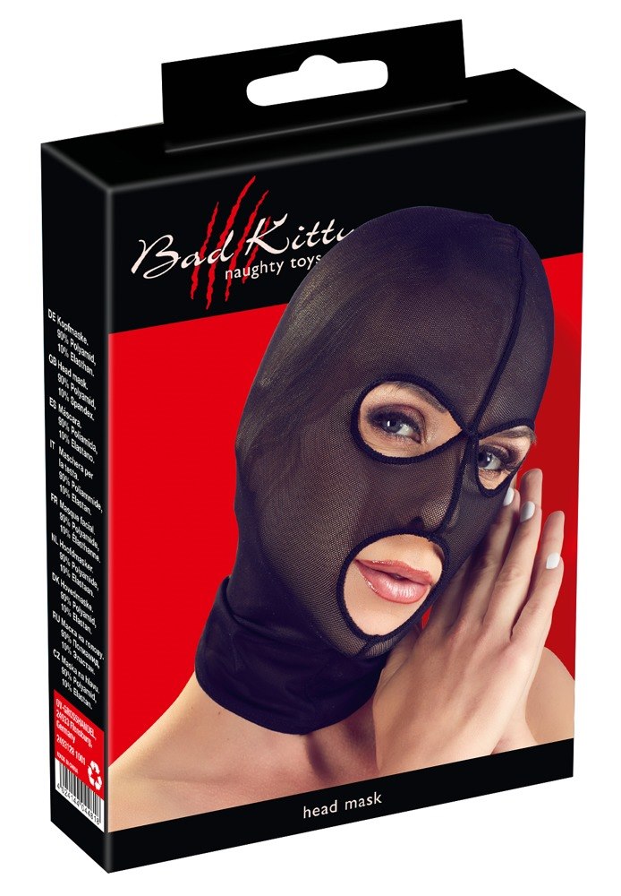 Head Mask Bad Kitty