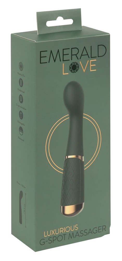 Luxurious G-Spot Vibe Emerald Love