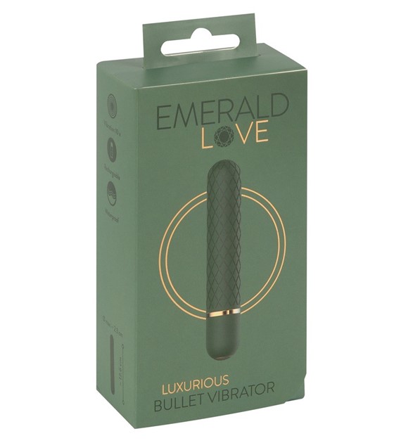 Luxurious Bullet Vibrator Emerald Love