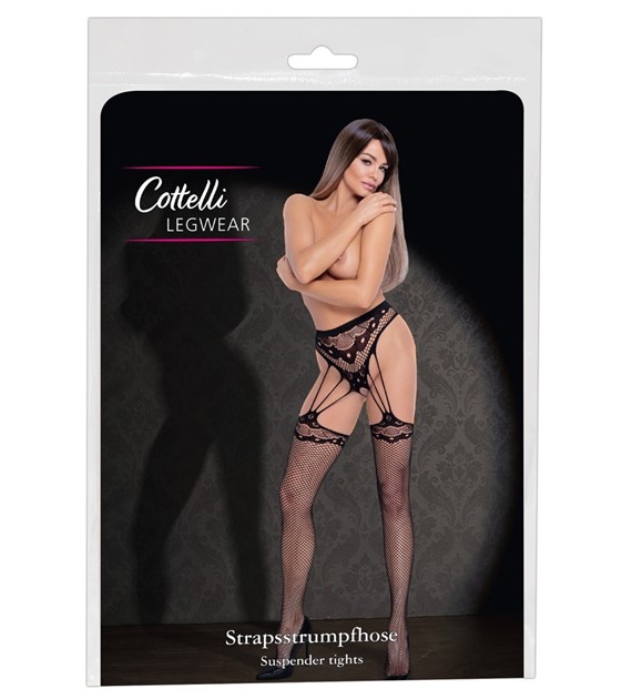 SUSPENDER STRING WITH STOCKINGS