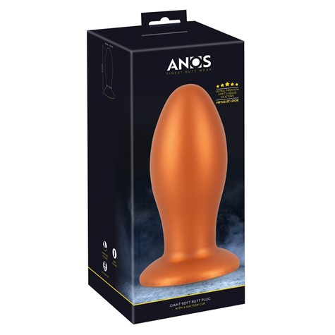 SOFT BUTT PLUG WITH SUCTION CUP