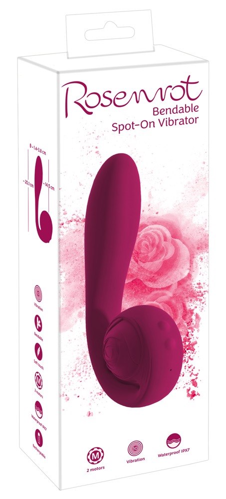 WIBRATOR ROSE BENDABLE VIBRATOR