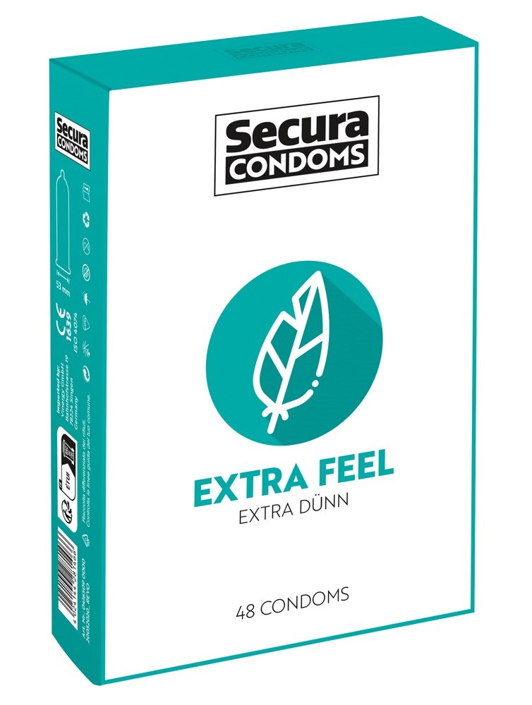 SECURA EXTRA FEEL 48PCS BOX