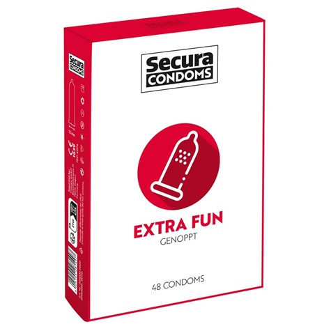 SECURA EXTRA FUN 48PCS BOX