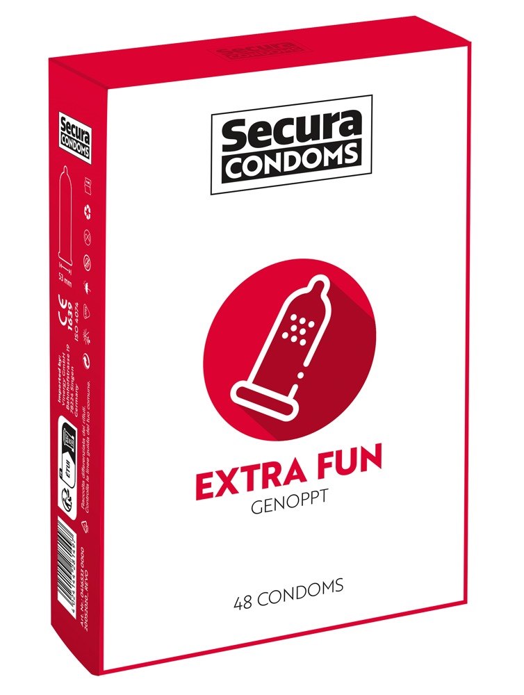 SECURA EXTRA FUN 48PCS BOX