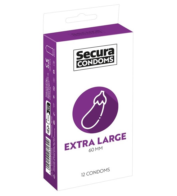 SECURA EXTRA LARGE 12PCS BOX