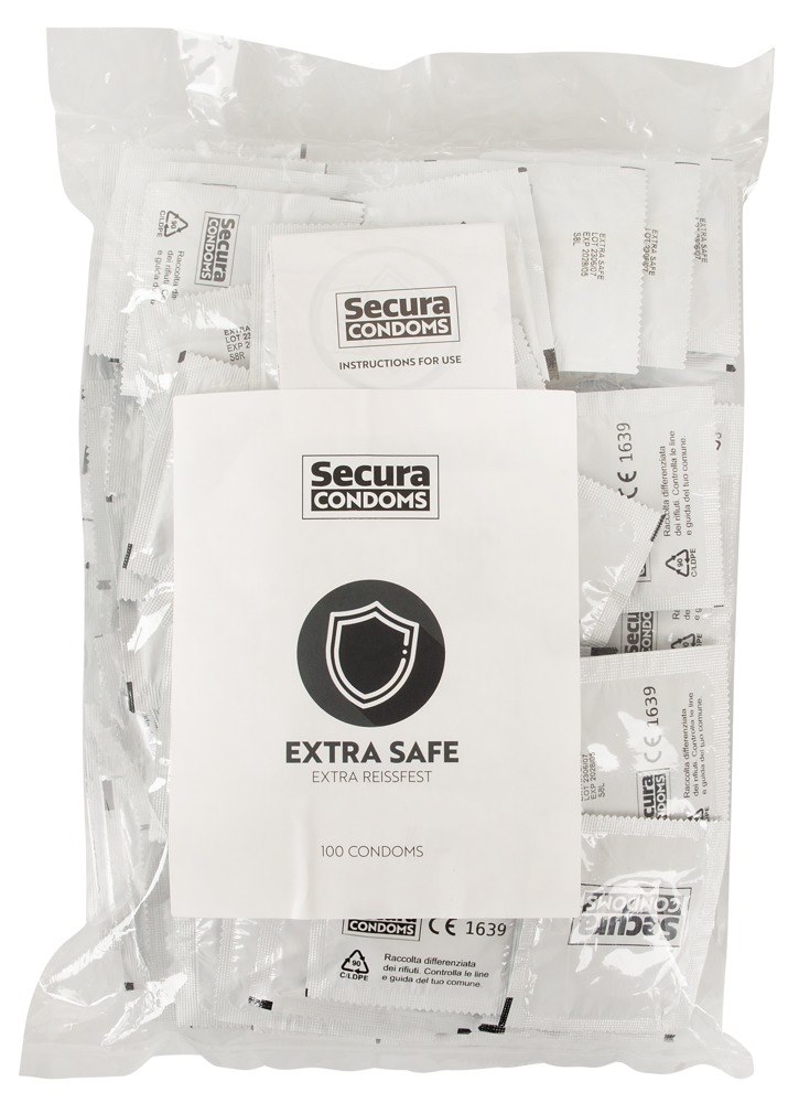 SECURA EXTRA SAFE 100PCS