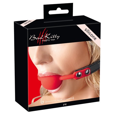 KNEBEL RED GAG SILICONE