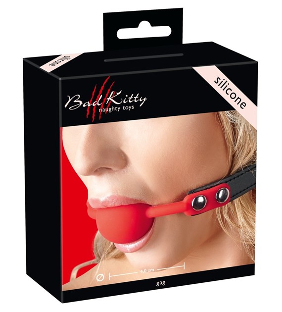 RED GAG SILICONE 