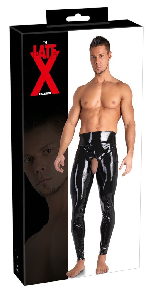 MEN'S LATEX LEGGINGS M     