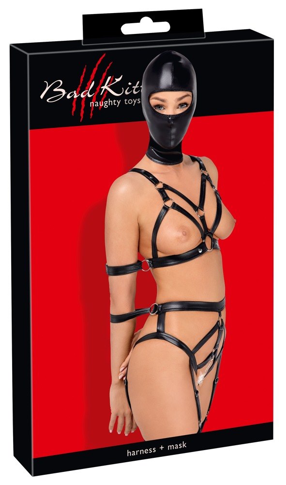 BAD KITTY STRAP+MASK SET XS