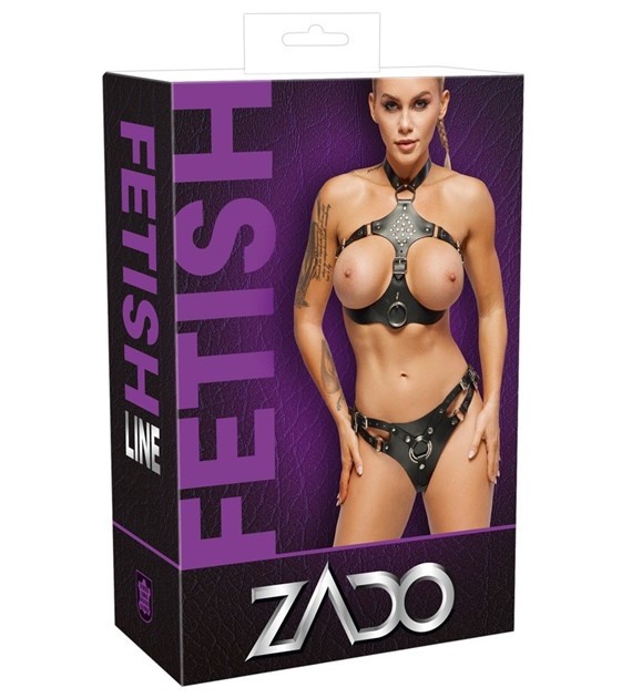 PROTEZY/STRAP ON LEATHER HARNESS SET L/XL