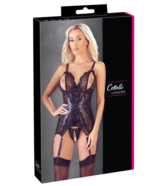 CROTCHLESS BASQUE M     