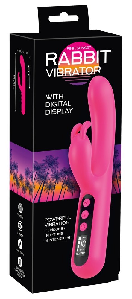 WIBRATOR PINK SUNSET RABBIT VIBRATOR