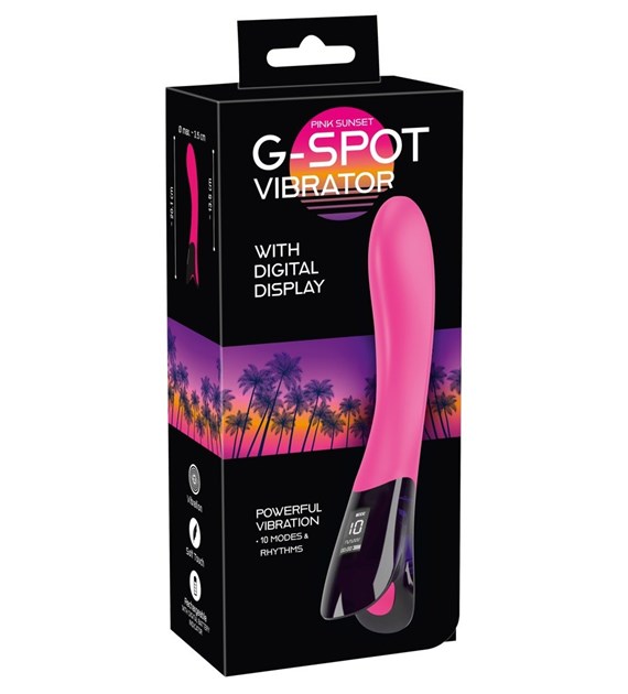 PINK SUNSET G-SPOT VIBRATOR