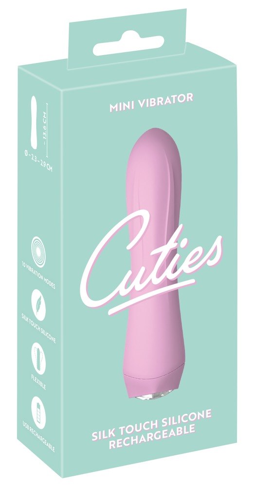 CUTIES MINI VIBRATOR ROSE