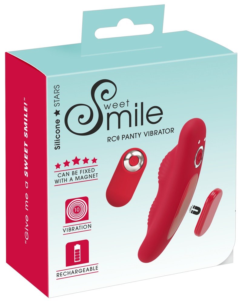 WIBRATOR SWEET SMILE MAGNETIC PANTY VIBRATOR