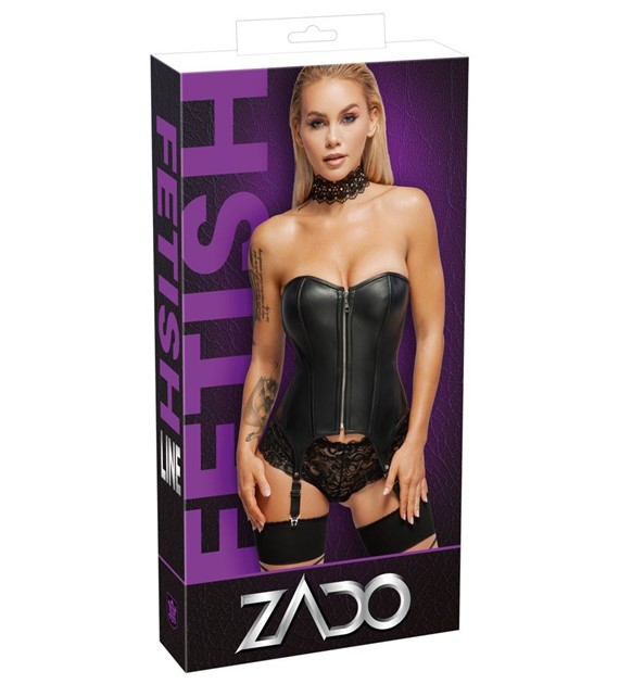 LEATHER CORSET S