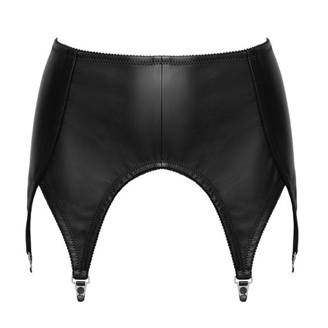 LEATHER SUSPENDER BELT S