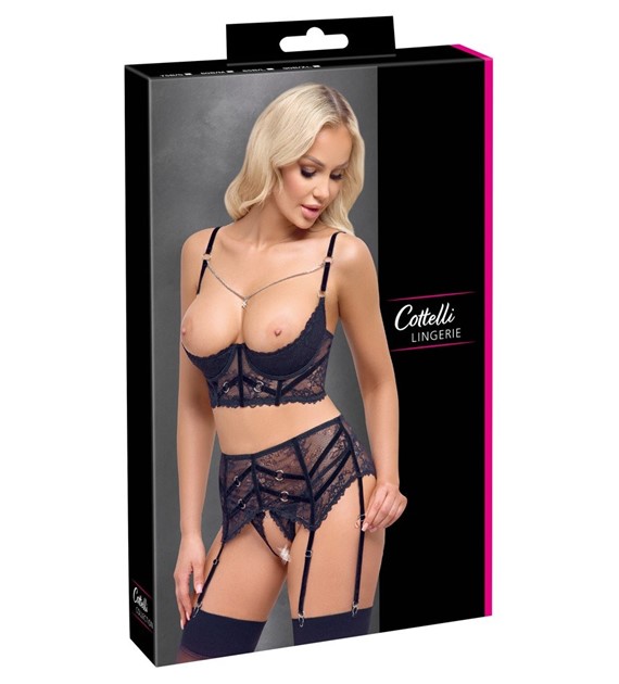 SHELF BRA SET CHAIN 85B/L