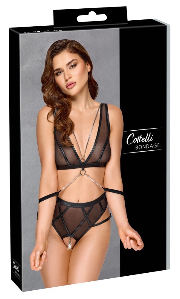 BONDAGE LINGERIE SET M