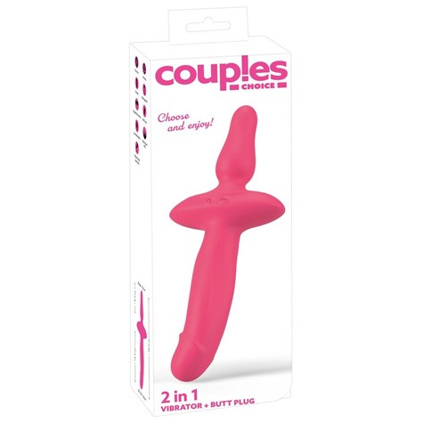 WIBRATOR COUPLES CHOICE 2IN1 VIBRATOR