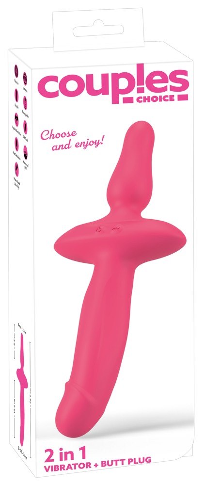 WIBRATOR COUPLES CHOICE 2IN1 VIBRATOR