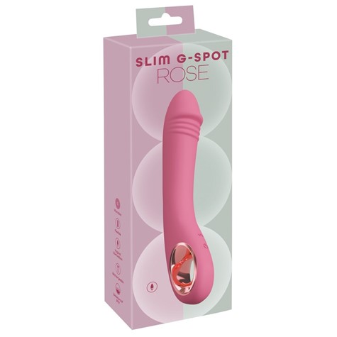 VIBRATOR SLIM G-SPOT ROSE