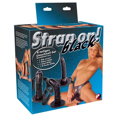 STRAPON STRAP-ON! BLACK