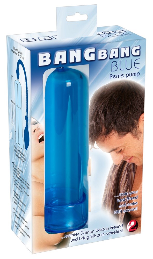 POMPKA BANG BANG BLUE PENIS PUMP BLUE