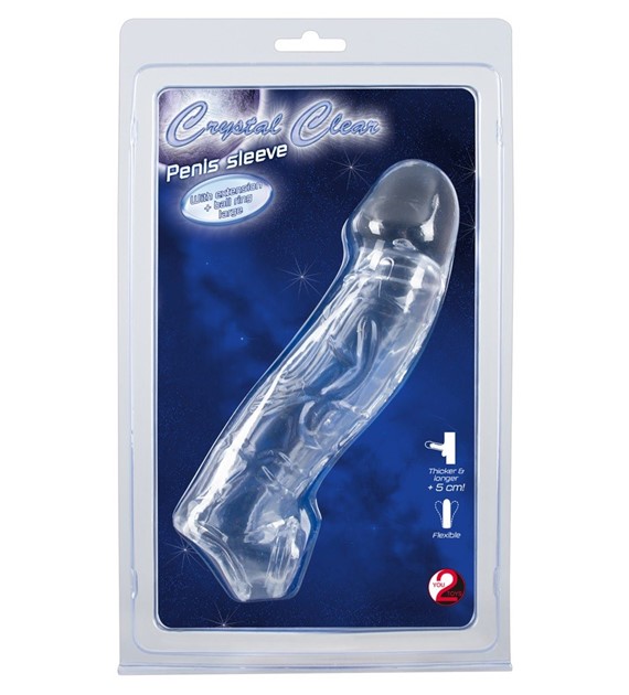 NAKŁADKA CRYSTAL SKIN PENIS SLEEVE