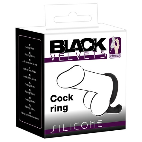 BLACK VELVETS COCK RING