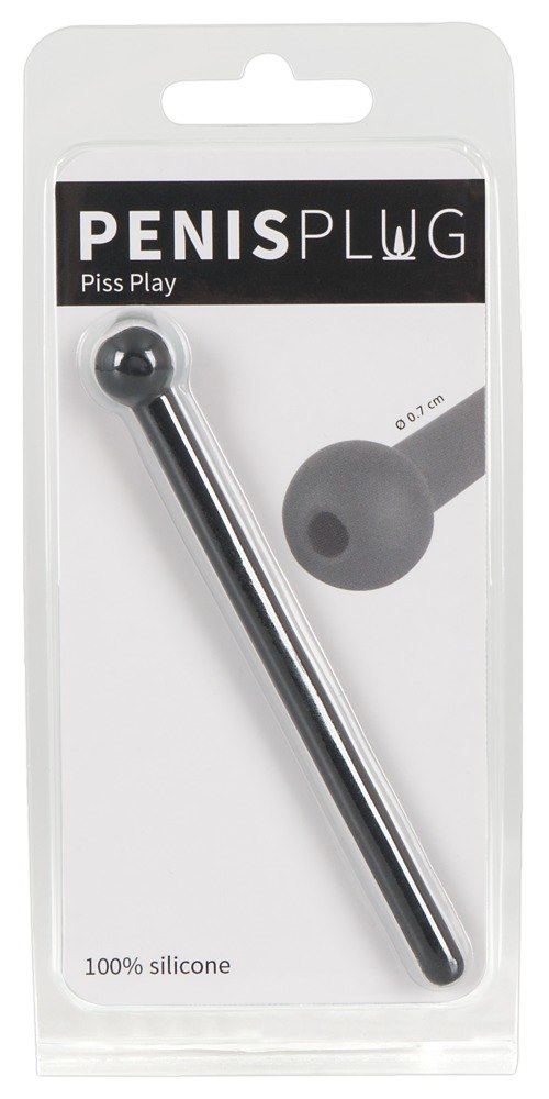 PENIS PLUG PISS PLAY BLACK