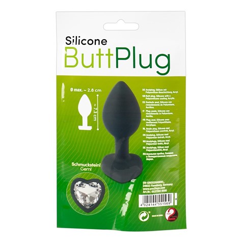 KOREK ANALNY SILICONE BUTT PLUG