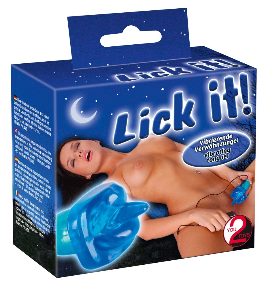 VIBRATOR LICK IT!